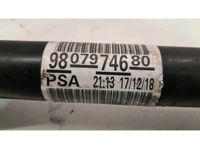 TRANSMISION DELANTERA DERECHA PEUGEOT 208 2019