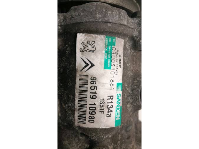 COMPRESOR AIRE ACONDICIONADO PEUGEOT 207 2008