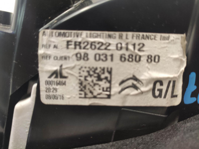 PILOTO TRASERO IZQUIERDO DS DS5 2016