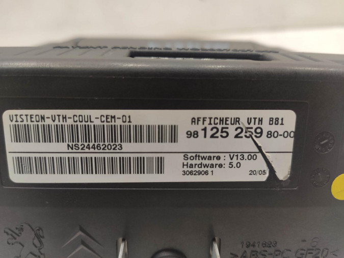 CENTRALITA MOTOR UCE DS DS5 2016