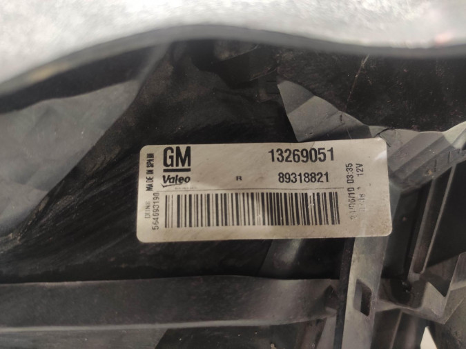PILOTO TRASERO DERECHO OPEL CORSA 2011