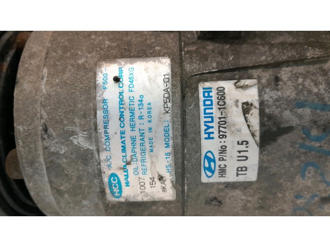 COMPRESOR AIRE ACONDICIONADO HYUNDAI I20 2006