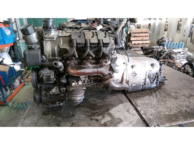 MOTOR CON ACCESORIOS Y CAJA DE CAMBIOS MERCEDES S 320