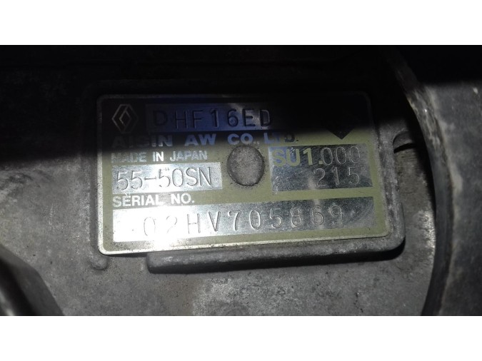 CAJA CAMBIOS RENAULT LAGUNA 2003