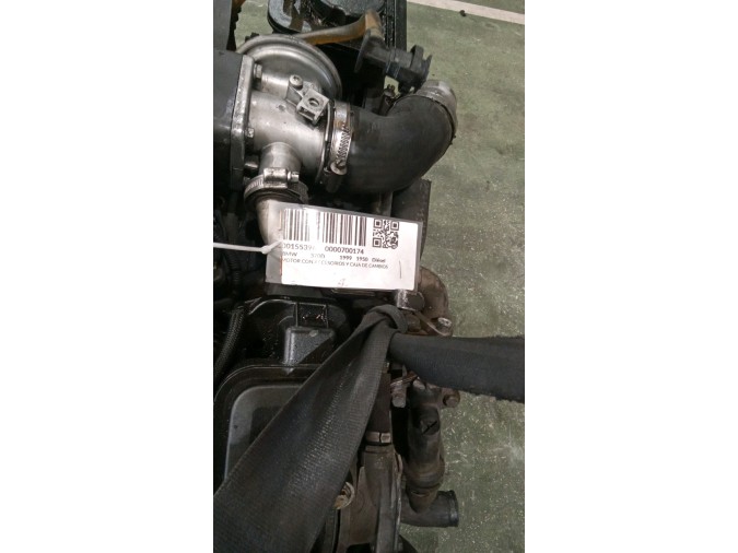 MOTOR CON ACCESORIOS Y CAJA DE CAMBIOS BMW 320D 1999