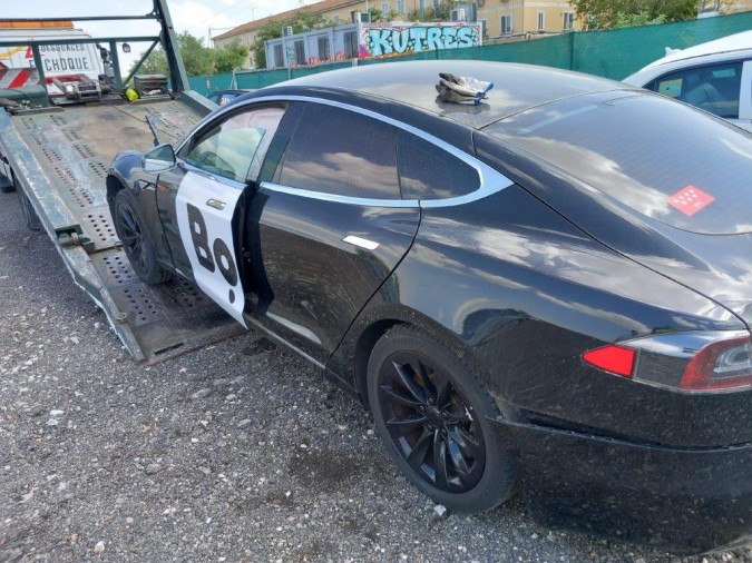 REFUERZO PARAGOLPES TRASERO TESLA MODEL S 2016