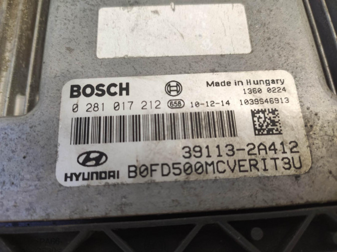CENTRALITA MOTOR UCE HYUNDAI I30 2011