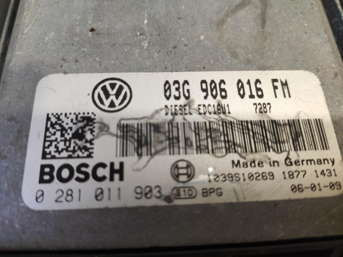 CENTRALITA MOTOR UCE VOLKSWAGEN GOLF 2006