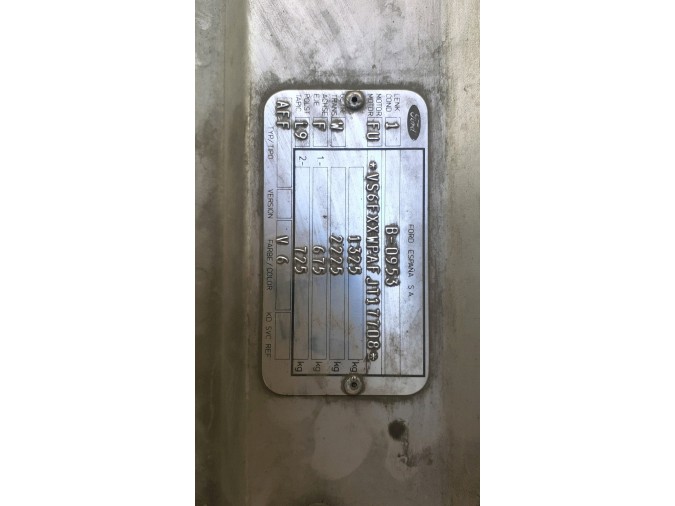 REFUERZO DELANTERO SO FORD ORION 1989