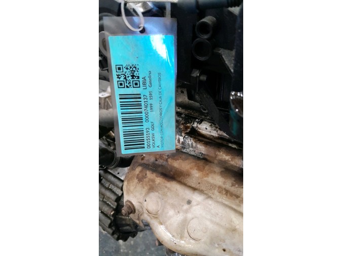 MOTOR CON ACCESORIOS Y CAJA DE CAMBIOS VOLKSWAGEN GOLF 1999