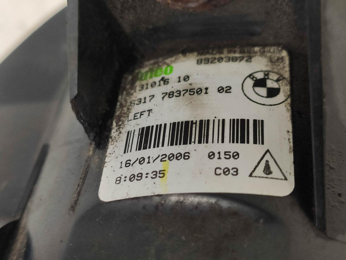 FARO ANTINIEBLA DELANTERO IZQUIERDO BMW SERIE 1 2006