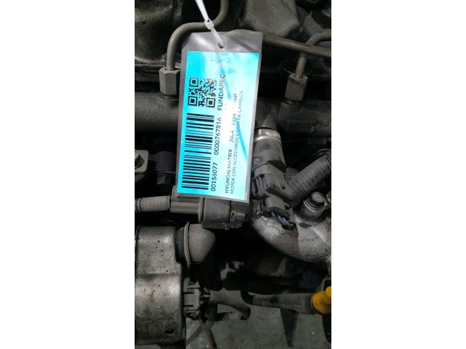 MOTOR CON ACCESORIOS Y CAJA DE CAMBIOS HYUNDAI MATRIX 2004