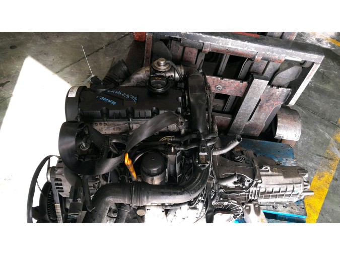 MOTOR CON ACCESORIOS Y CAJA DE CAMBIOS SKODA SUPERB 2005