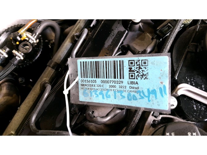MOTOR CON ACCESORIOS Y CAJA DE CAMBIOS MERCEDES E 320 CDI 2000
