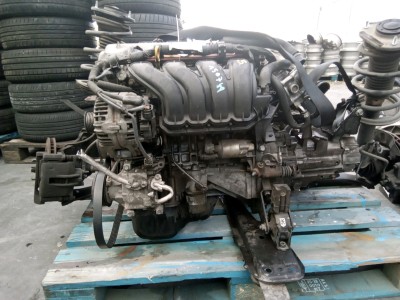 MOTOR CON ACCESORIOS Y CAJA DE CAMBIOS TOYOTA COROLLA 2005