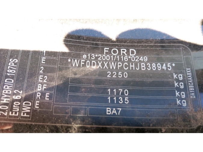 CERRADURA CAPO FORD MONDEO 2018