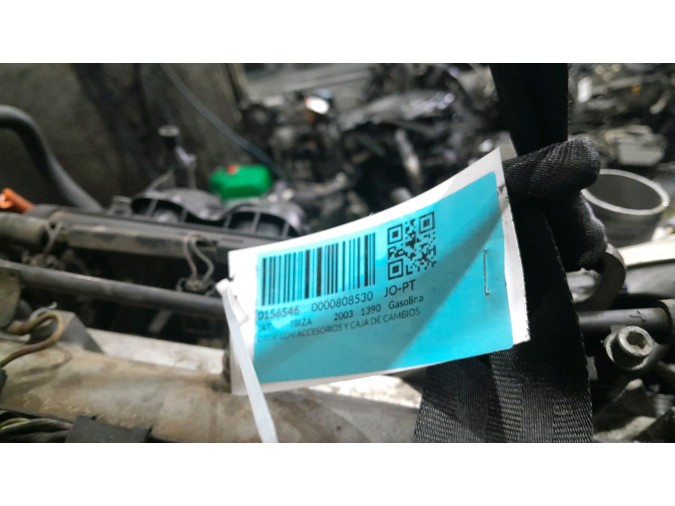 MOTOR CON ACCESORIOS Y CAJA DE CAMBIOS SEAT IBIZA 2003