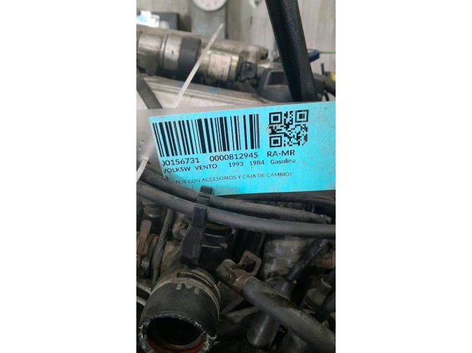 MOTOR CON ACCESORIOS Y CAJA DE CAMBIOS VOLKSWAGEN VENTO