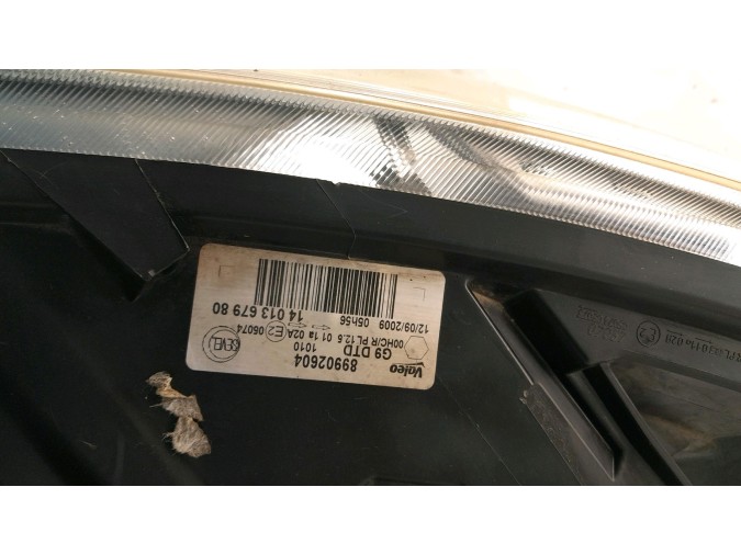 FARO DELANTERO DERECHO PEUGEOT EXPERT 2000