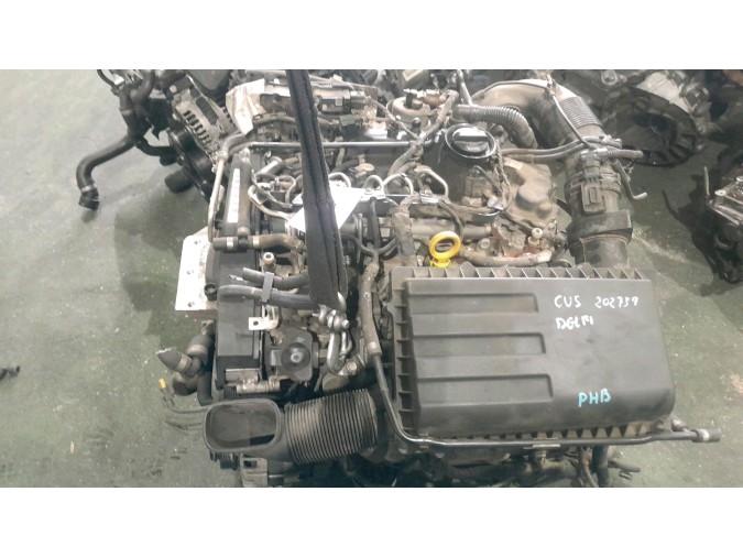 MOTOR CON ACCESORIOS Y CAJA DE CAMBIOS SKODA FABIA 2016