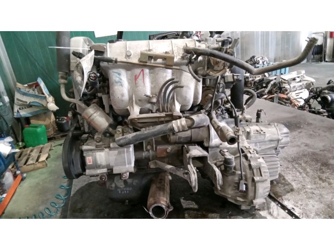 MOTOR CON ACCESORIOS Y CAJA DE CAMBIOS HYUNDAI SONATA 1995