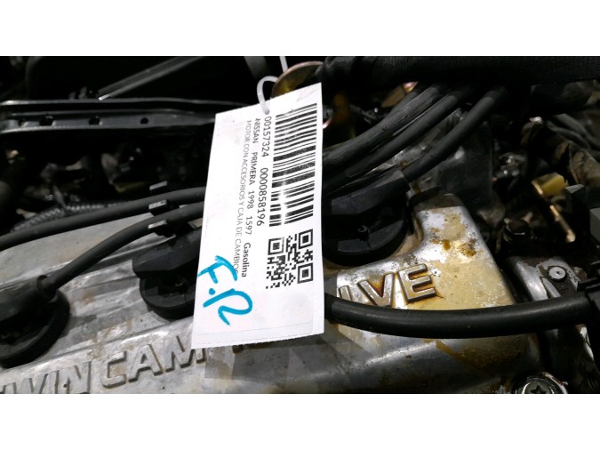 MOTOR CON ACCESORIOS Y CAJA DE CAMBIOS NISSAN PRIMERA 1998