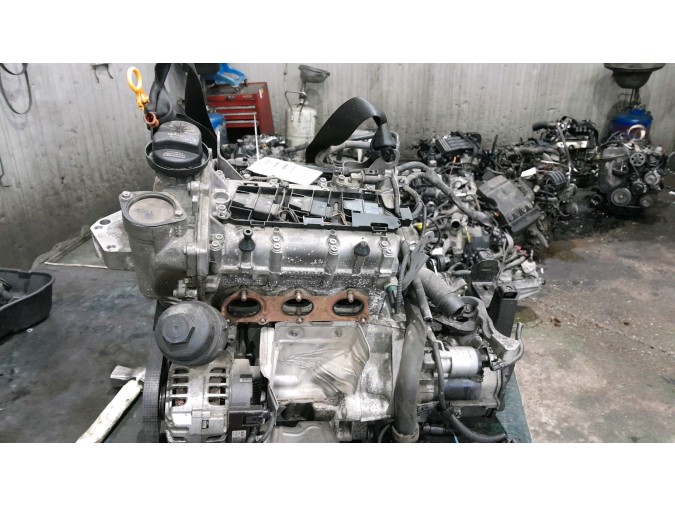 MOTOR CON ACCESORIOS Y CAJA DE CAMBIOS SKODA FABIA 2007