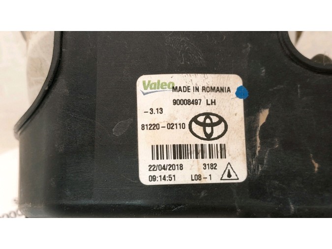 FARO ANTINIEBLA DELANTERO IZQUIERDO TOYOTA AURIS 2018