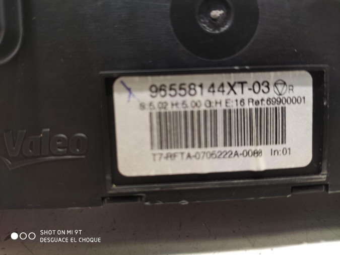 MANDO CALEFACCIÓN PEUGEOT 308 2008