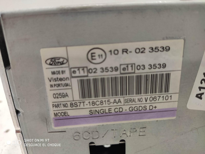 Radio CD FORD MONDEO 2009