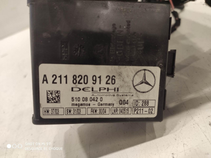 Caja de Fusibles MERCEDES CLK 2004