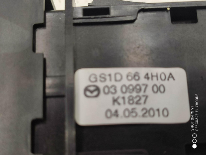 WARNING MAZDA 6 2010