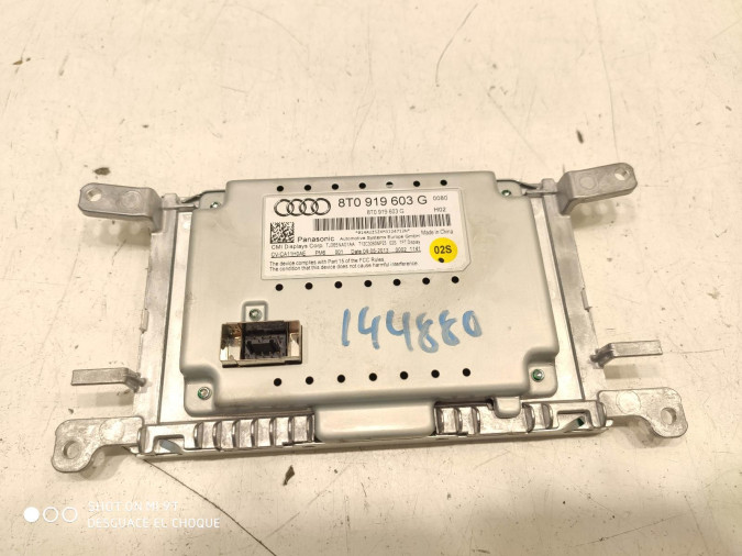 PANTALLA MULTIFUNCION AUDI A4 2013