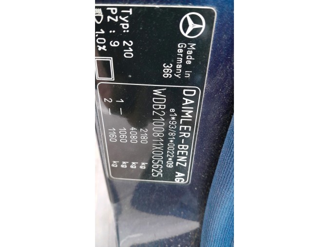 CERRADURA CAPO MERCEDES E 280 4MATIC 1997