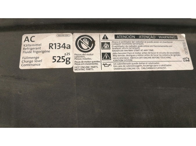 PANEL FRONTAL VOLKSWAGEN GOLF 2011