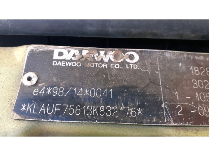 MECANICA TRASERA DAEWOO TOSCA 2003