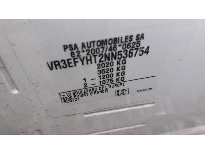 BUJE TRASERO DERECHO PEUGEOT PARTNER 2022