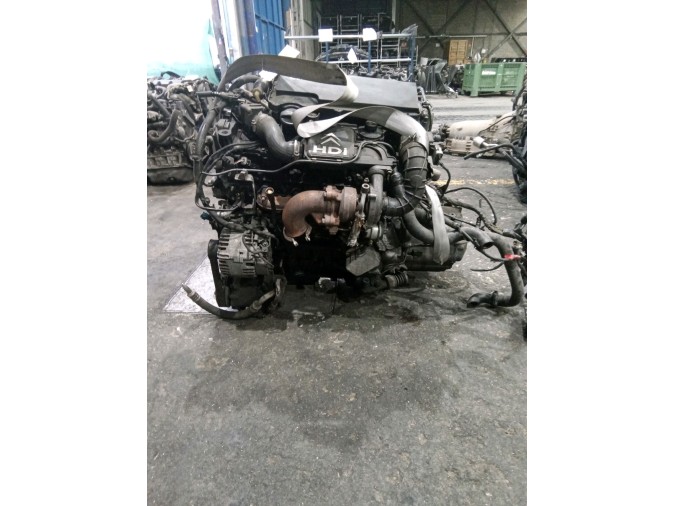 MOTOR CON ACCESORIOS Y CAJA DE CAMBIOS CITROEN C3