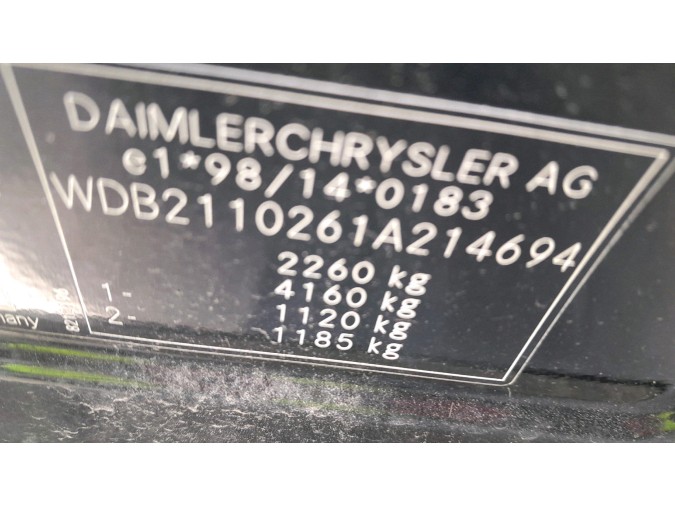 Intercooler MERCEDES E 320 CDI 2003