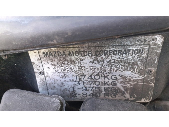 MECANICA TRASERA MAZDA 323 1995