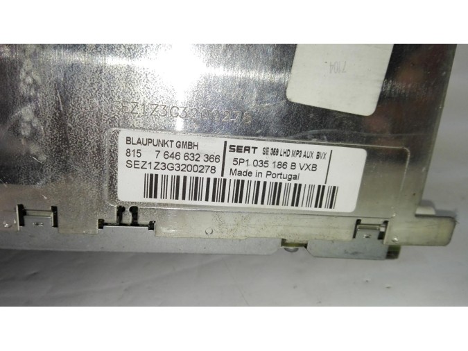 RADIO CD SO SEAT LEON 2007