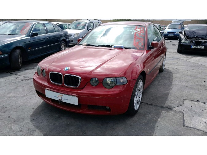 PARAGOLPES TRASERO BMW 316I ROJO 2004