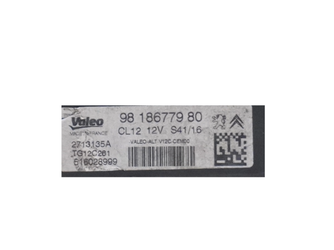 Alternador PEUGEOT 308 THP 2016