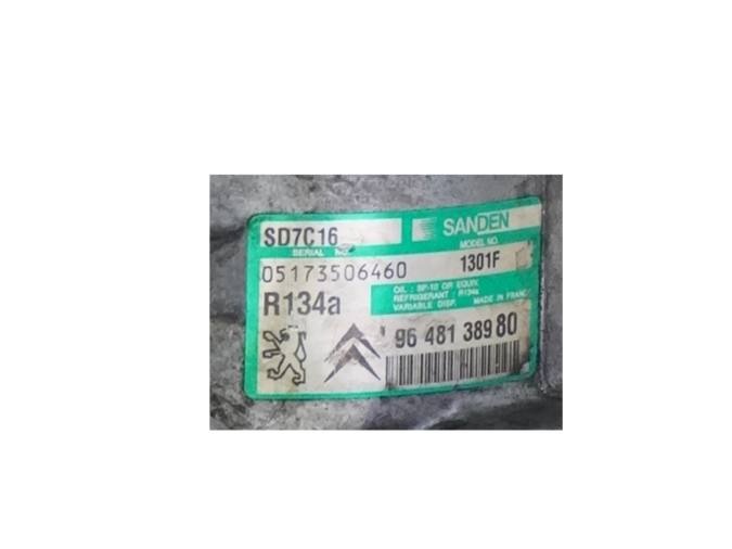 COMPRESOR AIRE ACONDICIONADO CITROEN C5 2004