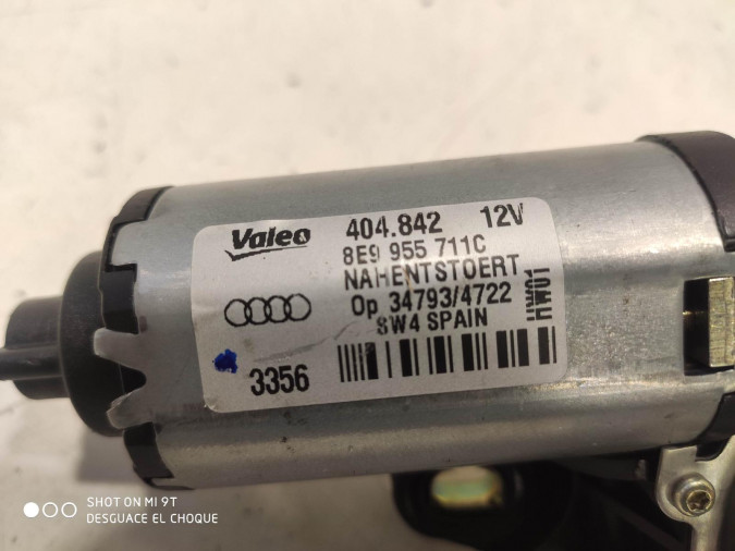 Motor Limpiaparabrisas trasero AUDI A3 2006