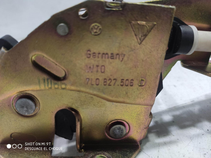 CERRADURA PORTON TRASERO VOLKSWAGEN TOUAREG 2007