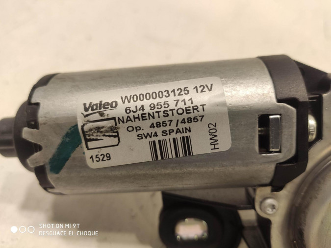 Motor Limpiaparabrisas trasero SEAT IBIZA 2010