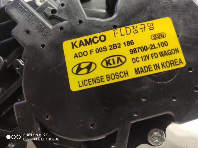 Motor Limpiaparabrisas trasero HYUNDAI I30 2011