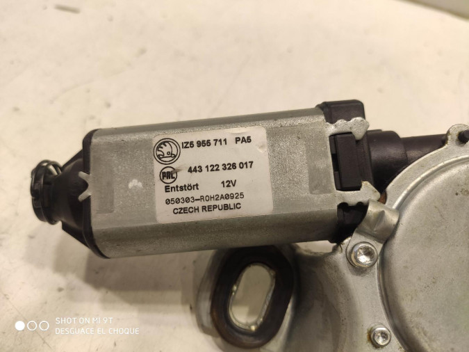 Motor Limpiaparabrisas trasero SKODA OCTAVIA 2006