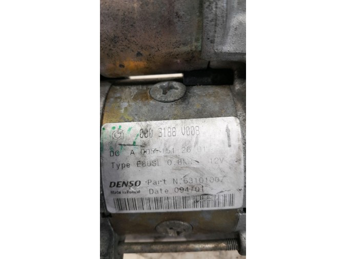 MOTOR ARRANQUE SMART SMART 2001